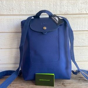 poshmark longchamp backpack